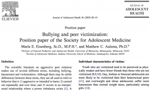 SAHM on antigay bullying
